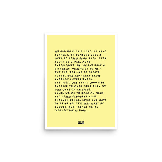 Collective Wisdom Print